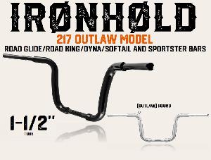 OUTLAW 1.5 EXTRA CURVE IN FOR ROAD GLIDE / ROAD KING / DYNA / SOFTAIL & SPORTSTER