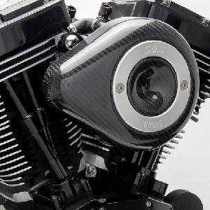 STEALTH AIR CLEANER KIT WITH CARBON FIBER COVER FOR 2008-2017 HD® TOURING MODELS AND 2016-2017 SOFTAIL®MODELS