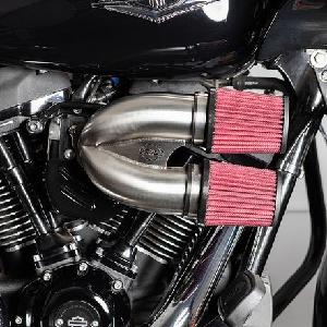 TUNED INDUCTION AIR CLEANER KIT IN STAINLESS STEEL FOR 2017-2020 HD® M8 MODELS