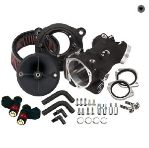 INDUCTION KIT FOR S&S® T143 ENGINES FOR 2008-'16 HD® TOUING MODELS WITH ELECTRONIC THOTTLE CONTROL EFI.