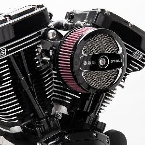 STEALTH AIR CLEANER KIT WITH AIR 1 COVER FOR 2008-2017 HD® TOURING MODELS AND 2016-2017 SOFTAIL®MODELS