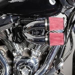 TUNED INDUCTION KIT IN CHROME FOR 2008-'16 HD® TOURING MODELS AND 2016-2017 SOFTAIL® MODELS