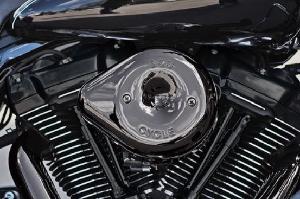 LAVA CHROME STEALTH TEARDROP AIR CLEANER COVER ONLY