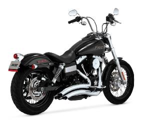 BIG RADIUS EXHAUST SYSTEM -CHROME