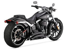 BIG RADIUS EXHAUST SYSTEM -BLACK