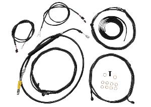 COMPLETE PLUG-AND-PLAY BLACK VINYL CABLE KIT FOR 21-23 FLTRX / FTLRXS / FLTRXST