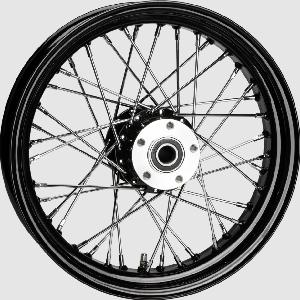 18 x 3.5 REAR WHEEL CHROME & BLACK