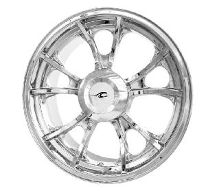 LARGO PRECISION CAST 3D WHEEL ((CHROME OR BLACK))