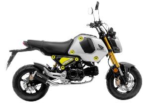 LEOVINCE LV-10 EXHAUST FOR HONDA GROM 2022-UP - LOW MOUNT BLACK