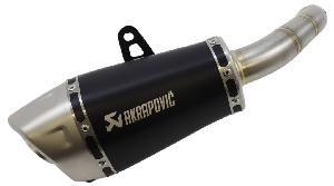 AKRAPOVIC SLIP-ON EXHAUST FOR HONDA GROM 2022-UP - TITANIUM