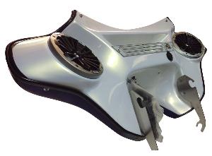XS BATWING FAIRING (SPEAKERS-AMP & STORAGE)