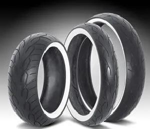 VEE-RUBBER WHITE WALL REAR TIRES