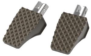 BILLET COUNTY FOOTPEGS - NEW CLEVIS - BRONZE