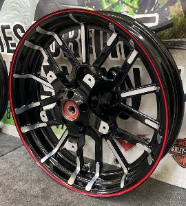 160 REPLICA FAT FRONT WHEEL & 5 FINGER HUB FOR INDIAN CHALLENGER & PURSUIT