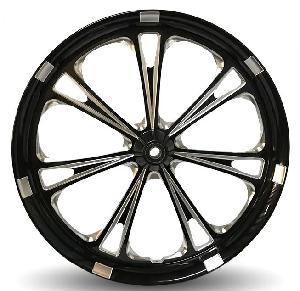 FAT FRONT WHEEL HIGH ROLLER FOR 180 TIRE - INDIAN CHALLENGER & PURSUIT