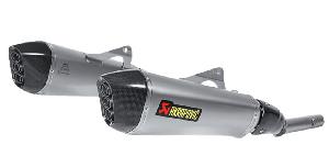 SLIP-ON MUFFLER TITANIUM FOR K 1600