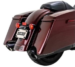 TWIN SLASH SLIP-ON MUFFLER FOR 17-23 TOURING MODELS