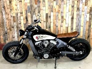 2015-2023 INDIAN SCOUT TRACKER CAFE FENDER ELIMINATOR KIT TAN SEAT 
