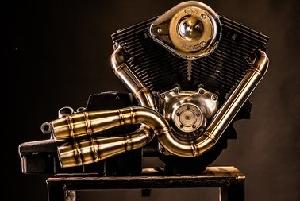 CONCENTRIC MAINSHOCK - HARLEY-DAVIDSON 2 INTO 2 EXHAUST