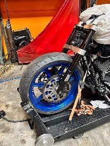 FRONT AR-70 AIR RIDE KIT FOR 2023-UP & CVO MODELS