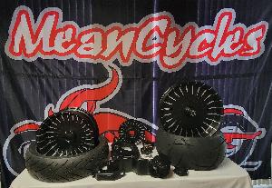 COMPLETE FRONT - REAR SINGLE SIDED SWING ARM FOR SOFTAIL FATBOY / BREAKOUT / FATBOB / STREETBOB 2018-UP
