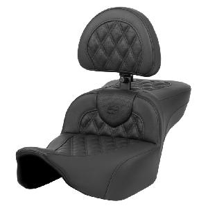 ROADSOFA WITH DRIVER BACKREST LATTICE STITCH FOR 2024+ TOURING MODELS