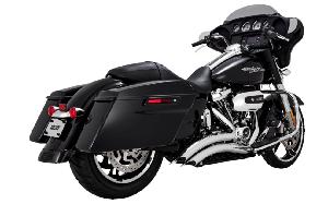 BIG RADIUS EXHAUST SYSTEM- CHROME FOR TOURING MODELS 17-UP
