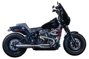 2-INTO-1 SUPERSTREET EXHAUST SYSTEM - BRUSHED STAINLESS STEEL