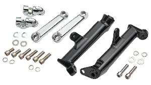 '24-UP STREET GLIDE & ROAD GLIDE FRAME MOUNTED ADJUSTABLE HIGHWAY PEG MOUNTS KIT