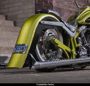 BENCHMARK REAR FENDERS FOR H-D 2000-2017 SOFTAIL