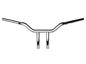 1-PIECE KAGE FIGHTER T-BAR CHROME STRAIGHT FOR TOURING MODELS 24+