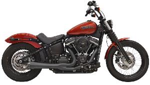 2-INTO-1 ROAD RAGE III EXHAUST SYSTEM FOR SOFTAIL FAT BOB / LOW RIDERS / STREET BOB / SLIM