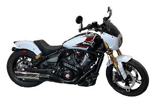 2 IN 1 SLIP-ON CHROME MUFFLER FOR SCOUT 2025+ 