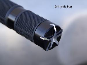 HANDLEBAR GRIPS INDIAN SCOUT BOBBER - STAR