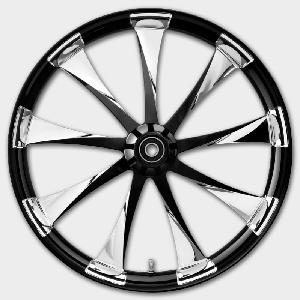 180 FRONT LINCOLN BLACK CUT RENEGADE WHEEL