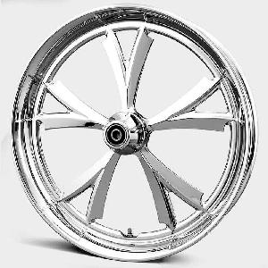 180 FRONT CHROME SPARTAN RENEGADE WHEEL 