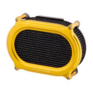 STAGE 2 OVAL UPGRADE AIR FILTER FOR M8 MODELS 17-2023 - GOLD