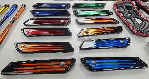 SADDLEBAG LATCHES COLORED FOR TOURING MODELS 14-23