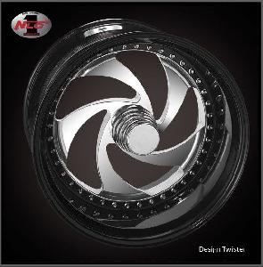 CUSTOM 240 REAR WHEEL 3TLG PACKAGE - DESIGN TWISTER FOR INDIAN CHIEF