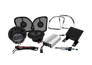 WILD BOAR AUDIO 2 SPEAKER & AMPLIFIER KIT FOR ROAD GLIDE MODELS