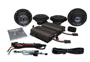 WILD BOAR AUDIO 4 SPEAKER & 2 AMPLIFIER KIT FOR CVO ULTRA MODELS