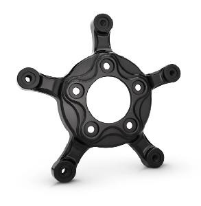 ARLEN NESS® SPIDER BRAKE ROTOR ADAPTERS FOR 2024 TOURING MODELS - BLACK (UNIVERSAL)