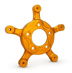 ARLEN NESS® SPIDER BRAKE ROTOR ADAPTERS FOR 2024 TOURING MODELS - GOLD (UNIVERSAL) 