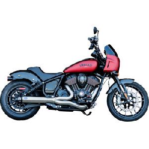 2-INTO-1 QUALIFIER EXHAUST SYSTEM FOR 2022-UP CHIEF (STAINLESS OR BLACK)