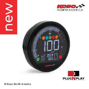 DL-04HD MULTIFUNCTION GAUGE - BLACK - HARLEY DAVIDSON®