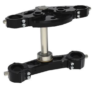 X-23 7 DEGREE TRIPLE TREE FOR FLHX / FLTRX W/ 49mm CONVENTIONAL FORKS