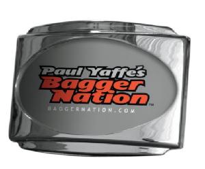 STEALTH III LICENSE PLATE FRAME (CHROME OR BLACK)