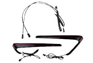 LED SADDLEBAG LIGHTS FOR SOFTAIL LOW RIDER ST & SPORT GLIDE