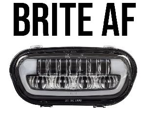 BRITE AF LED HEADLIGHT FOR 2008 - 2023 HARLEY DAVIDSON FAT BOB MODELS