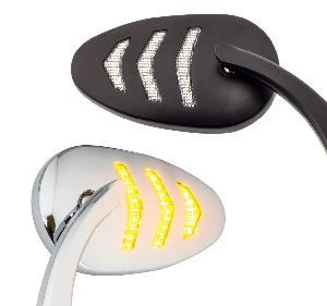 SIGNALSIGHT LED MIRROR WITH SEQUENTIAL TURN SIGNALS
